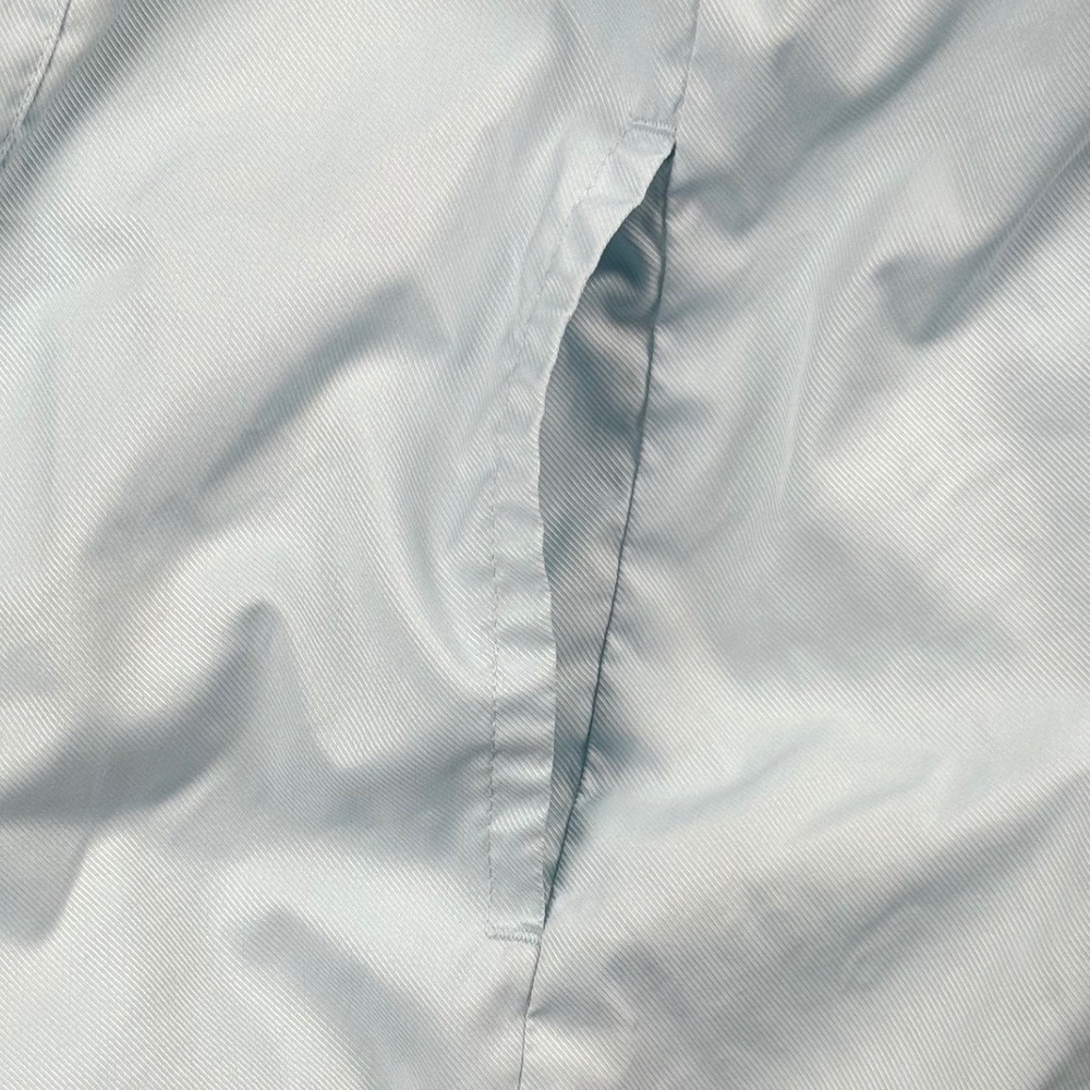 Nike Golf Y2K Windbreaker Jacket Womens XL 16 18 Light Blue Black Full Zip - Picture 4 of 8